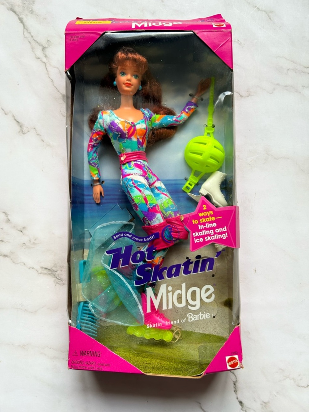 Hot Skatin’ Midge Barbie Doll - Bend And Move Body!